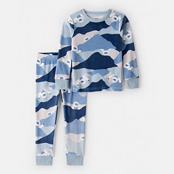 Toddler Boys Carter's 2 pc Fleece Pajama Top & Pajama Bottoms Set