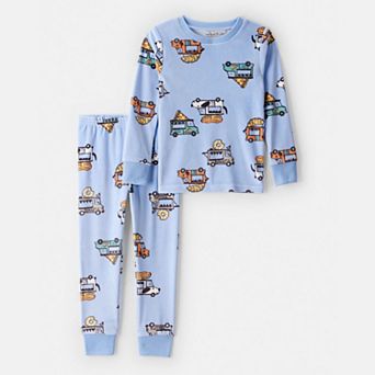 Toddler Boys Carter's 2 pc Fleece Pajama Top & Pajama Bottoms Set