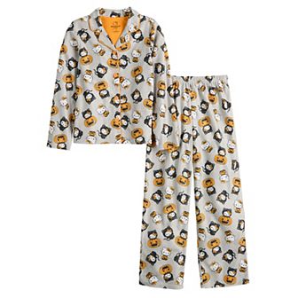 Girls 4-10 Hello Kitty 2 pc Halloween Pajama Top & Pajama Bottoms Set