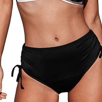 Women's Cupshe Drawstring Bikini Swim Bottoms