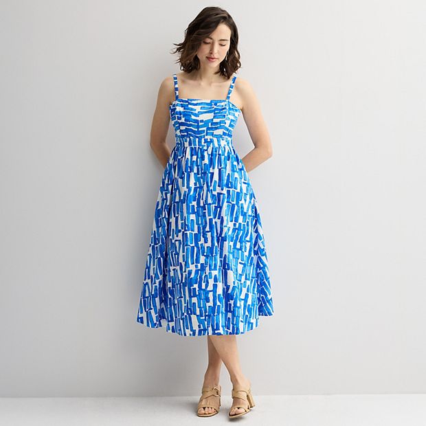 【関税&送料込】Nineminutes Dresses Women's Nine West Square Neck A-Line Dress