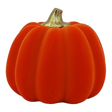 Celebrate Together™ Halloween Flocked LED Jack-O-Lantern Table Decor
