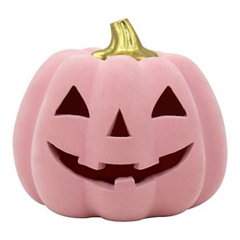 Celebrate Together™ Halloween Flocked LED Jack-O-Lantern Table Decor