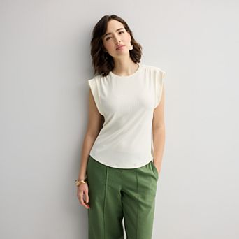 Women's Nine West Dolman Tee with Ruching