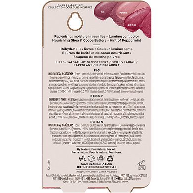 Burt's Bees Pink Collection Lip Shimmer 3-Pack