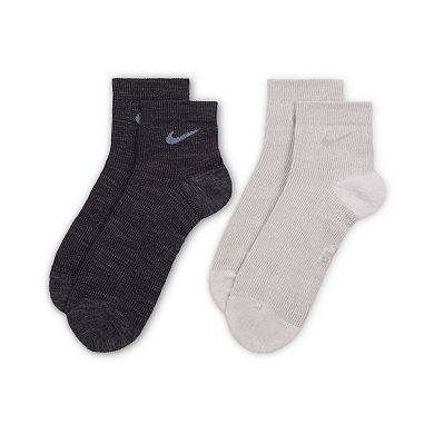 Men's Nike 2-Pack Everyday Cushioned Ankle Socks