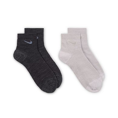 Men's Nike 2-Pack Everyday Cushioned Ankle Socks