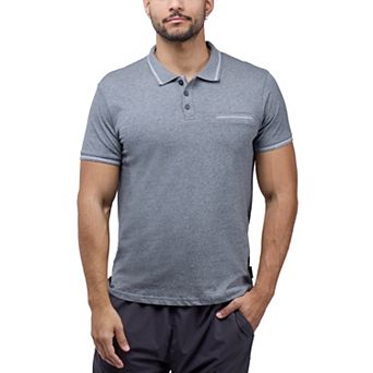 Men's Cultura Short Sleeve Golf Polo With Chest Rib Pocket