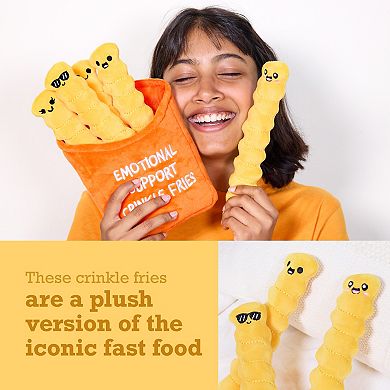 Emotional Support Crinkle Fries