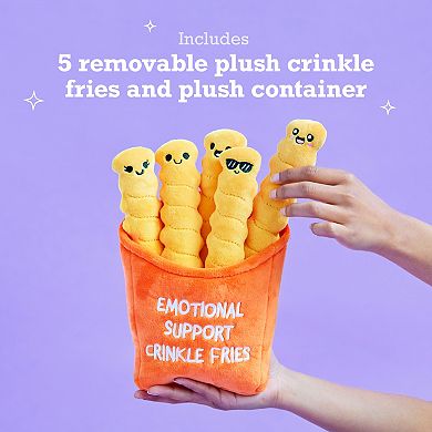 Emotional Support Crinkle Fries