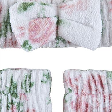 Laura Ashley Spa Head & Wristbands Set