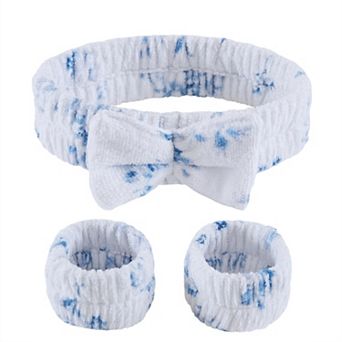 Laura Ashley Spa Head & Wristbands Set