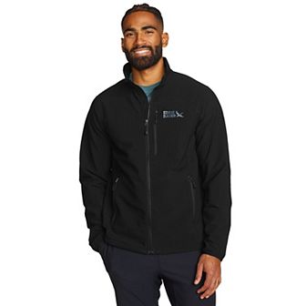 Big & Tall Eddie Bauer Sandstone Grid Lightweight Softshell Jacket
