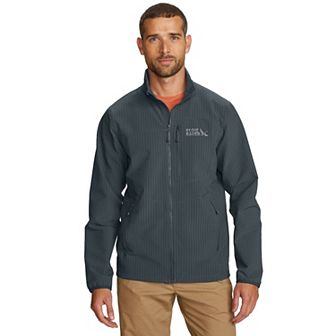 Big & Tall Eddie Bauer Sandstone Grid Lightweight Softshell Jacket