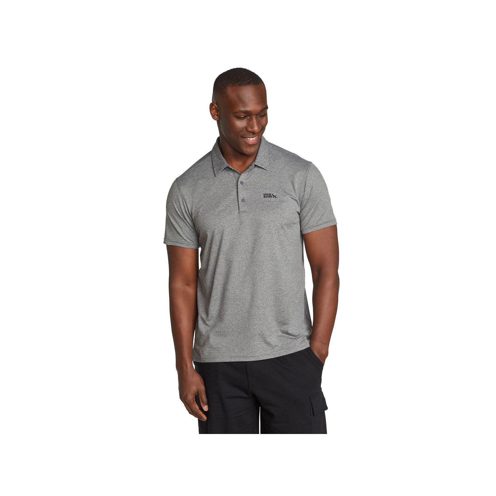 Big & Tall Eddie Bauer Short Sleeve Mountain Trek Polo 2.0 Shirt, Mens, Si