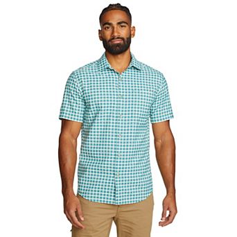 Big & Tall Eddie Bauer Short Sleeve Seersucker 2.0 Shirt