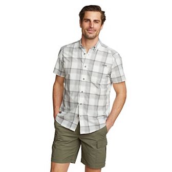 Big & Tall Eddie Bauer Short Sleeve Seersucker 2.0 Shirt