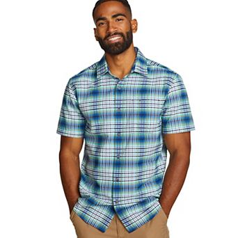 Big & Tall Eddie Bauer Short Sleeve Seersucker 2.0 Shirt