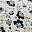 French Jacobean Blue