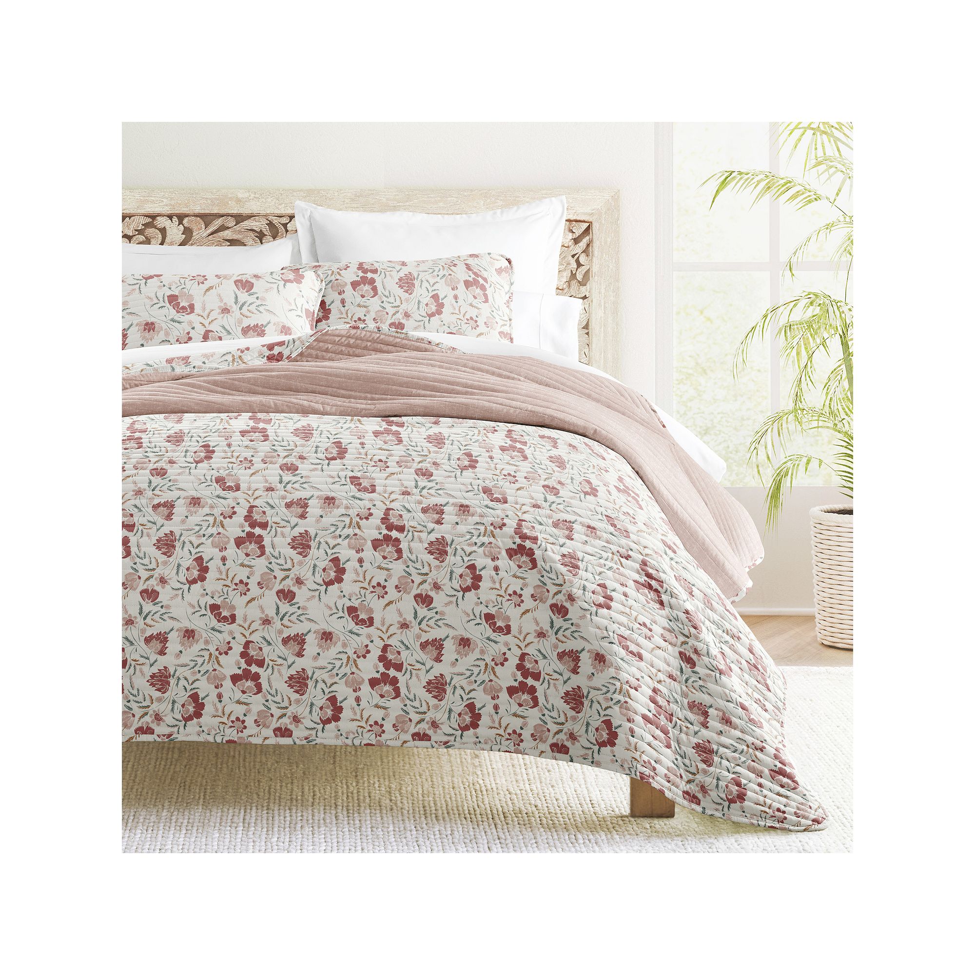 Home Collection French Jacobean Reversible All Season Down-Alternative Quil