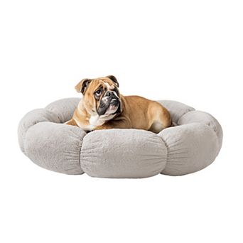 Friends Forever Flower Donut Dog Pet Bed