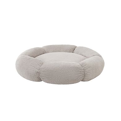 Friends Forever Flower Donut Dog Pet Bed