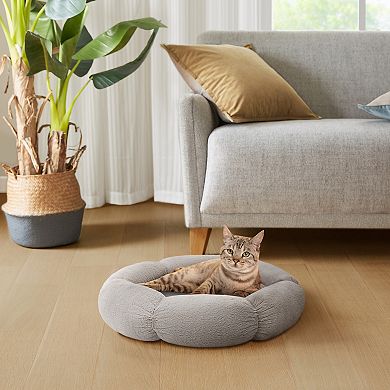 Friends Forever Flower Donut Dog Pet Bed