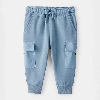 Baby Boy Carter's 2-Piece Pocket Pullover Sweatshirt & Cargo Pant Set