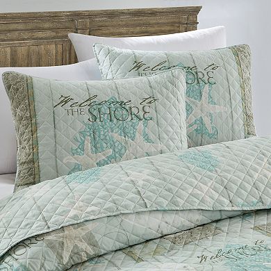 Avanti Beachcomber Quilt Set with Shams