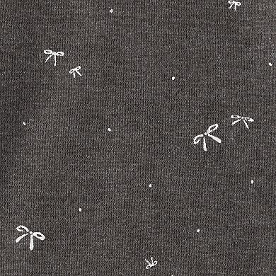 Baby Girls Carter's 3-pc. Bow Print Bodysuit & Pant Set