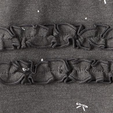 Baby Girls Carter's 3-pc. Bow Print Bodysuit & Pant Set