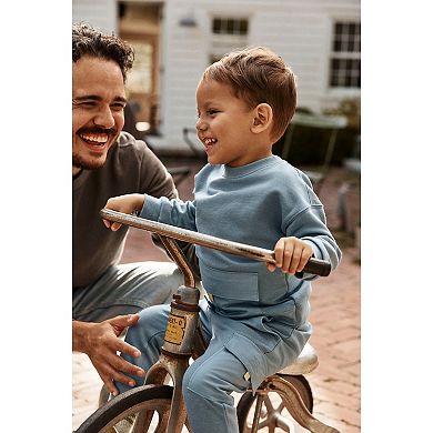 Toddler Boy Carter's 2-Piece Pocket Pullover Sweatshirt & Cargo Pant Set