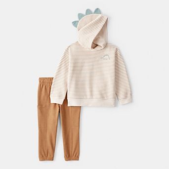 Toddler Boy Carter's 2 pc Dinosaur Hoodie & Pant Set