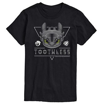 Men's How To Train Your Dragon Toothless Graphic Tee