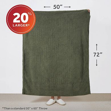 Sunbeam Nordic Sherpa Extra-Long Blanket