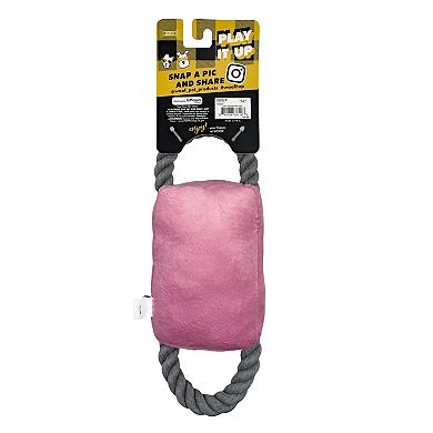 Woof Retro Gamepaw Rope Plush Dog Toy