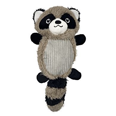 Woof Rustic Raccoon Plush Dog Toy