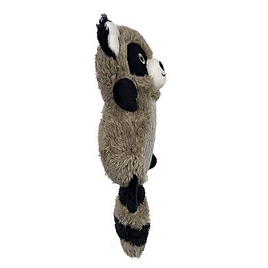 Woof Rustic Raccoon Plush Dog Toy