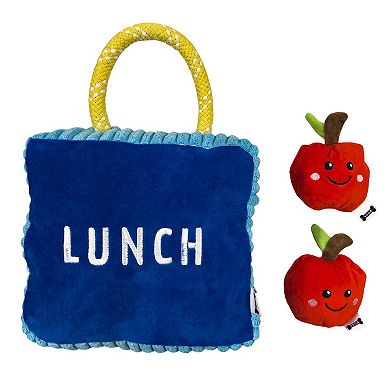Woof Lunch Box Plush Pet Toy 4-pc. Set