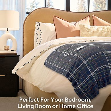 Sunbeam Electric 96 in. x 60 in. Nordic Premium Mega Size Heated Blanket