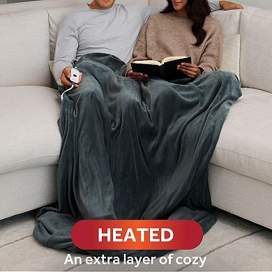 Sunbeam Electric 96 in. x 60 in. Nordic Premium Mega Size Heated Blanket