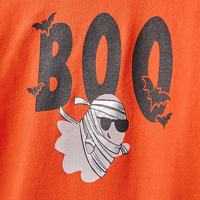 Toddler Boy Carter's 2-Piece Halloween Ghost Pullover Sweatshirt & Jogger Set