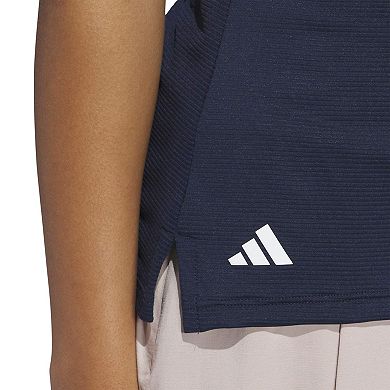 Juniors' adidas Solid Sleeveless Polo Shirt