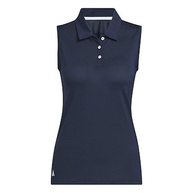 Juniors' adidas Solid Sleeveless Polo Shirt