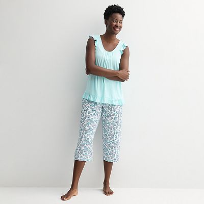 専用⭐︎NAPPING SLEEVELESSBOXYTOP &PANTSセット 7474766_Light_Blue_Peri_Paisle
