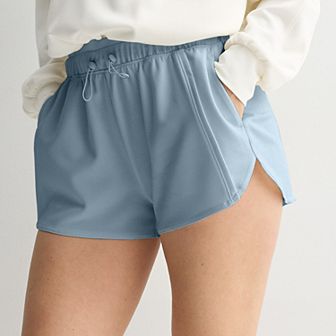 Women's FLX Solace High-Rise Athletic Track Shorts