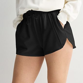 Women's FLX Solace High-Rise Athletic Track Shorts