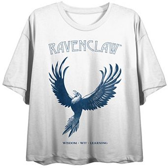Juniors' Harry Potter Ravenclaw Crop Short Sleeve Tee