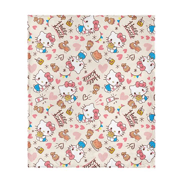 Sanrio Hello Kitty Sweet Stack Throw Blanket