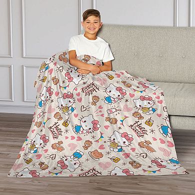 Sanrio Hello Kitty Sweet Stack Throw Blanket